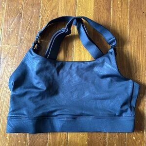 Women's nursing/pumping graphite brushed Sports Bra